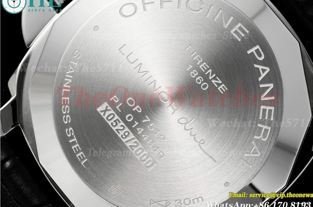 PAM1250 Grey Luminor LE P900 Dial Due VSF 42mm SS 1225